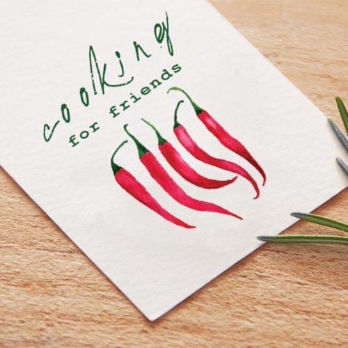 Steffi K Corporate Identity CI Cooking for friends blog